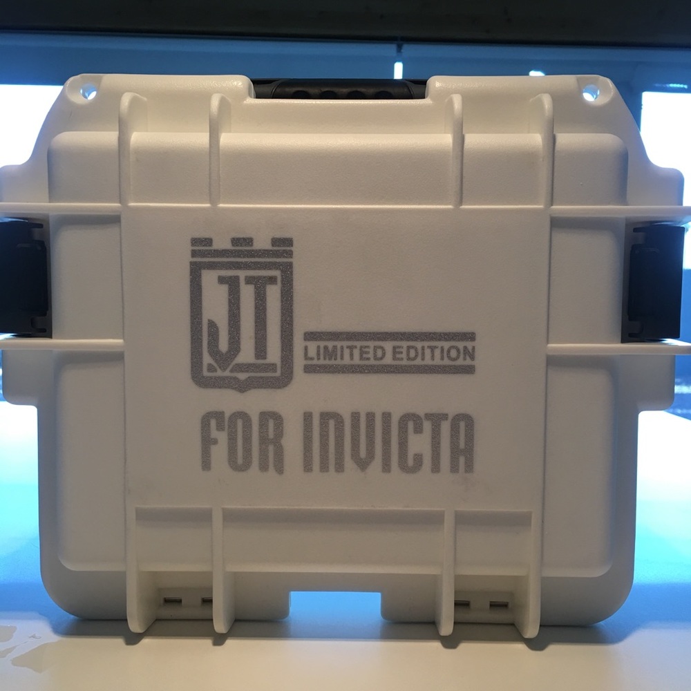 Authentic Jason Taylor Invicta 3 watch box
